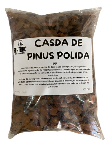 Casca De Pinus Polida Casca De Arvore Decorativa Vaso Jardim