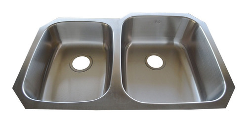 Fregadero Cocina Submontar 2 Tinas 81.3x52x23 Eb A31209al