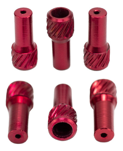 Tapon Para Forro Cable Para Bicicleta Rojo Bling Bling