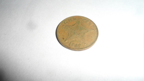 Moneda Canadá 1 Cent 1969