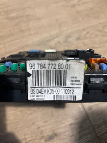 Fusiblera Usada Bsi Usado Peugeot 308 Hdi 967847728001