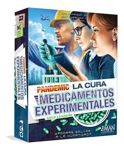Juego De Mesa Pandemic La Cura: Medicamentos Experimentales