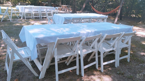Alquiler Carpas Plegables, Living, Pisos De Madera, Sillas