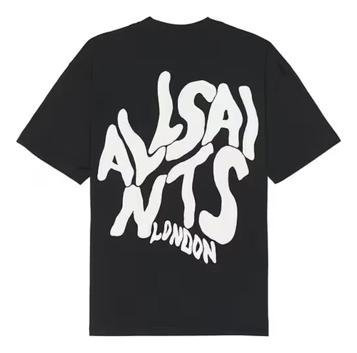 Allsaints Playera Premium Hombre Oversize London