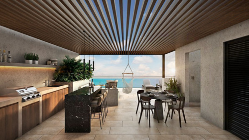 Departamento Tipo Pent House En Preventa, En Yucalpeten Resort Marina, Progreso.