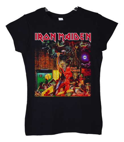 Polera Mujer Iron Maiden Bring Your Daughter To The Slaughte