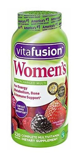 Multivite Gomoso De 220 Conde De Vitafusion Mujeres.