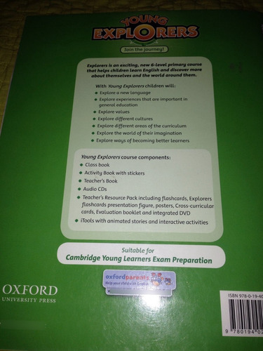 Young Explorers Class Book 1 Oxford