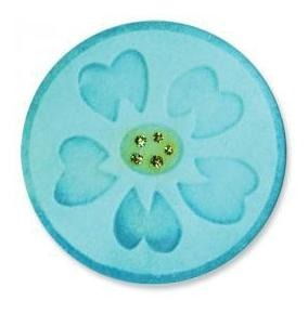 Sizzix - Faca Com Relevo - Círculo Com Flor