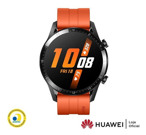 Relógio Inteligente Smartwatch Huawei Watch Gt 2 46mm Orange