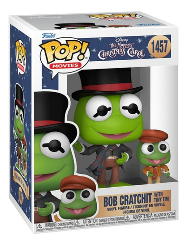 Bob Cratchit Con Tiny Tim #1457 Los Muppets Funko Pop! Retro