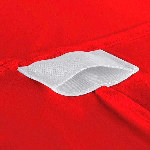 Mantel Elástico Gowinex, Ajustado, 6 Pies, Rojo, Para Té Rec