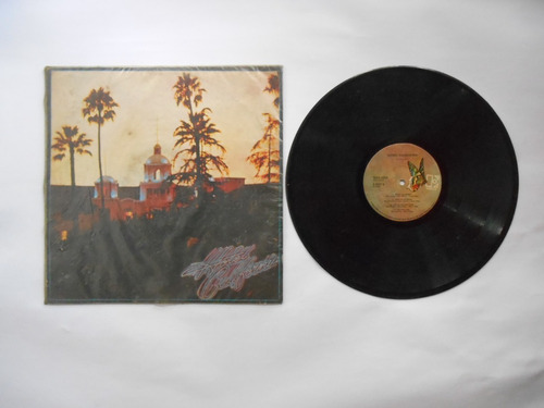 Lp Vinilo Eagles Hotel California  3 Edicion Colombia 1987