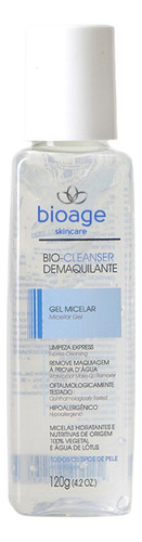 Bioage gel micelar bio cleanser demaquilante 120ml