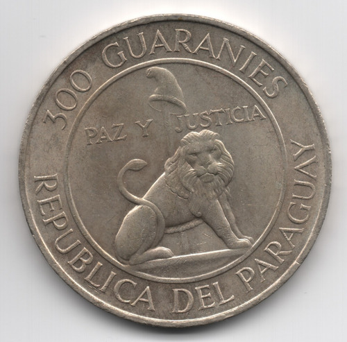 Paraguay - 300 Guaranies 1968 - Km 29 (ref 085)