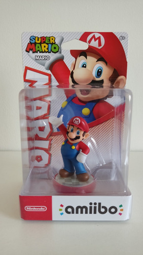 Figura Amiibo Súper Mario Nintendo 