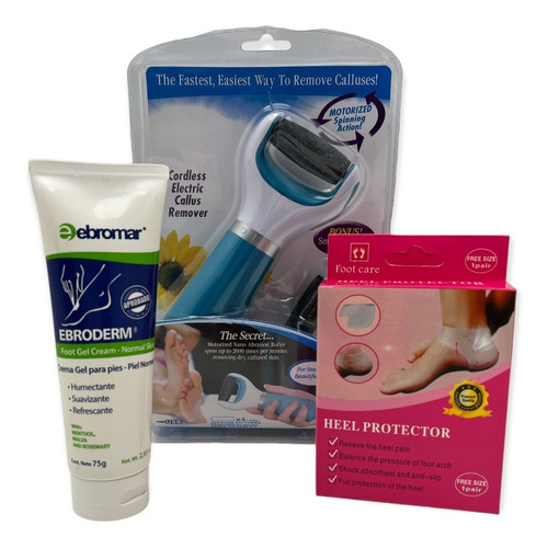 Kit Removedor De Callos + Crema Gel + Talonera De Regalo