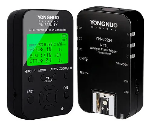 Kit Disparador De Flash Inalámbrico Ttl Yn622-kit Para Nikon
