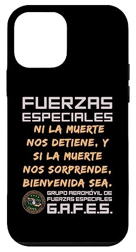 Funda Para iPhone 12 Mini Gafe Gafes Mexican Special Forc-02