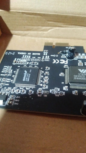 Placa De Expansão Via Vt6307 Firewire Pci Express