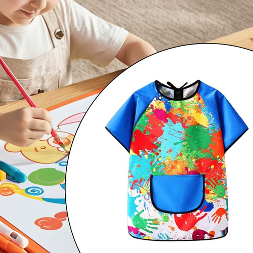 Li Delantales De Arte For Niños Blusa De Arte For Niños S