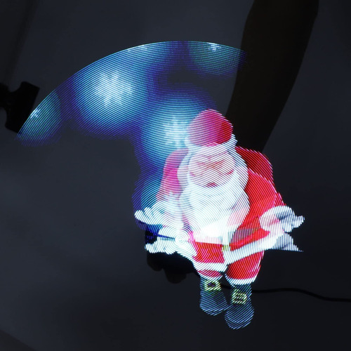 Exibição De Publicidade Em Ventilador Com Holograma 3d Com