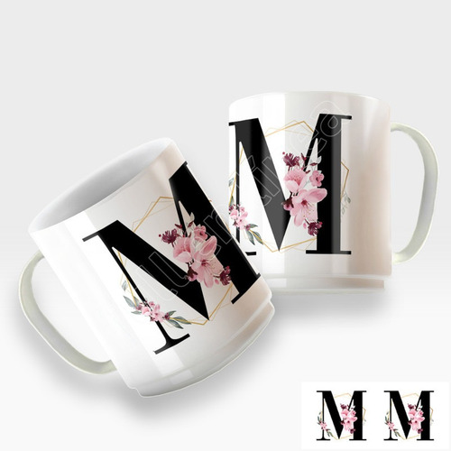 Taza Apilable Letra Doble M Premium