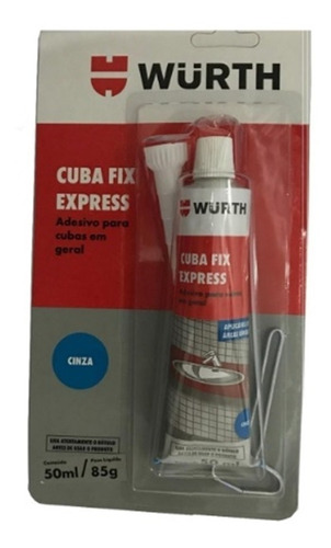 Imagem 1 de 3 de Cola Fix Express Cuba, Granito, Pia, Mármore Wurth 50ml