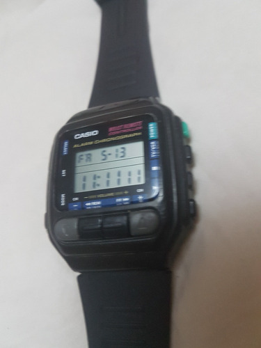 Reloj De Pulsera Vintage Casio Cmd-3b Control Tv