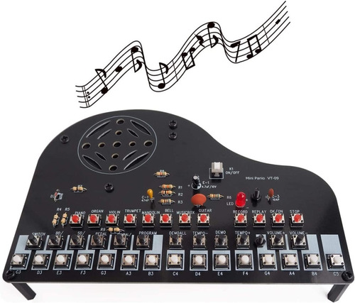 Kit Educativo Electronico Para Construir Piano Para Niños