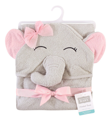 Toalla Con Capucha Para Bebé De Algodón Animal Elefante Bonito