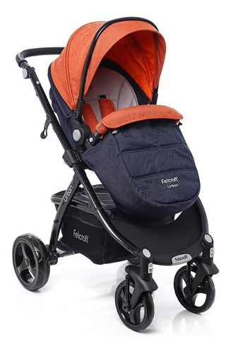 Imagen 5 de 9 de Cochecito Bebé Felcraft Urban 3 En 1 Huevito Moises Envio Gratis