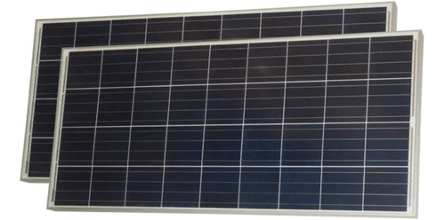 Oferta Pack X 2 Panel Solar Casa 160w Policristalino