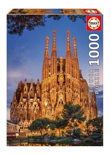 Rompecabeza Puzzle Sagrada Familia X 1000 Piezas Educa Full