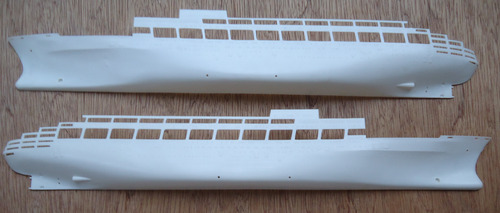 Lodela Airfix S S Camberra Escala 1/600 No Revell Tamiya (Usado)