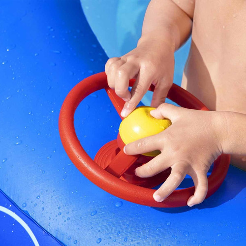 Alberca Inflable Infantil Con Techo 282l Bestway 54370 Azul Marino