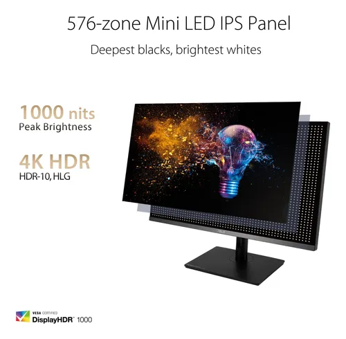 Monitor Asus Proart Display Pa32ucr-k 32 4k Hdr Preto 127v