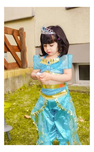 Disfraz De Princesa Jazmín De Halloween Para Niña, Traje De | Meses sin intereses Disfraz De Princesa Jazmín De Halloween Para Niña, Traje De | Meses sin intereses