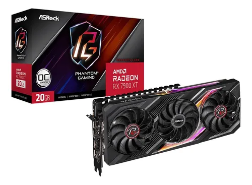 Tarjeta Gráfica Astrock Amd Radeon Rx 7900 Xt Phantom Gaming
