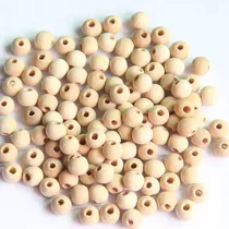 Comprar Cuentas 16 Mm. Madera Natural Macramé, Sonajeros Maceteros