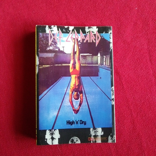 Def Leppard High 'n' Dry Cassette (motley Maiden Ufo) Lea