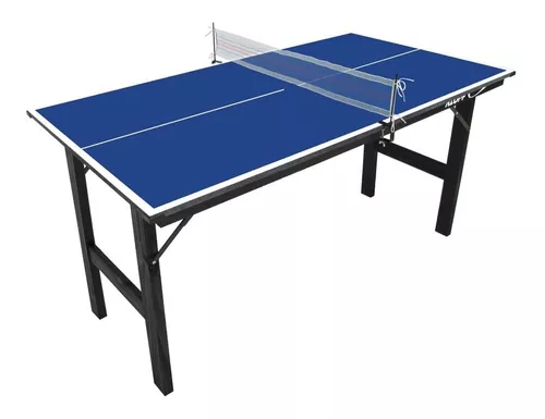 Mini mesa de ping pong Klopf 1003 fabricada en MDP color azul