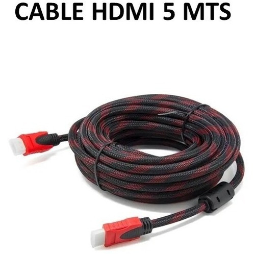 Cable Hdmi Reforzado 5 Mts