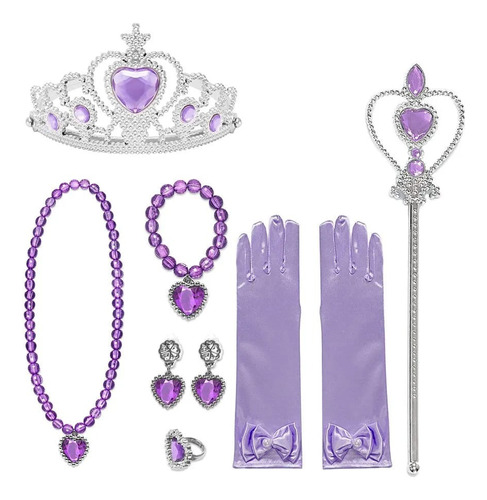 Set De Accesorios De Princesas Para Niñas