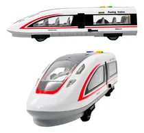 Comprar Carro Tren Bala Carrito Friccion Luz Y Sonido Juguete Niños
