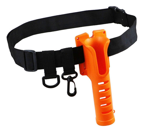 Soporte Para Caña De Pescar En La Cintura, Naranja
