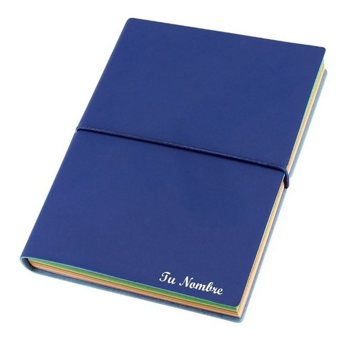 Libreta De Pu High Class Colores Personalizada Con Tu Nombre