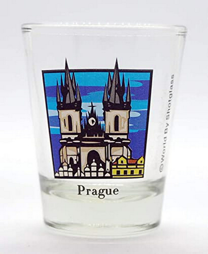 Vaso De Chupito De Praga República Checa