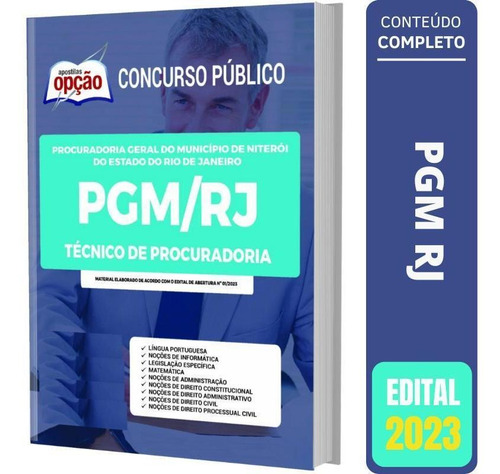 Apostila Concurso Pgm Rj - Técnico De Procuradoria