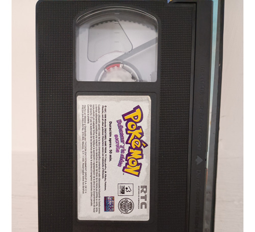 Película Vhs Pokémon Bulbasaur Y La Aldea Secreta 1999 (Usado)